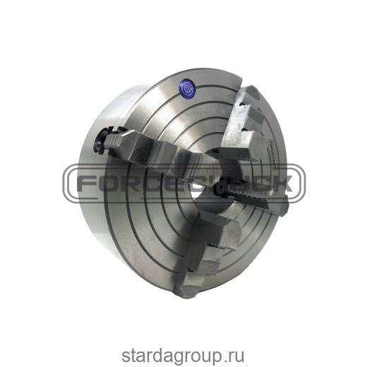 Четырехкулачковый токарный патрон 7103-500.J11 FORCECHUCK с независимым перемещением кулачков