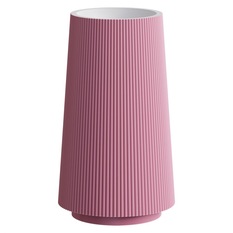 Раковина напольная Boheme Corian 801-Torre-LP, розовая