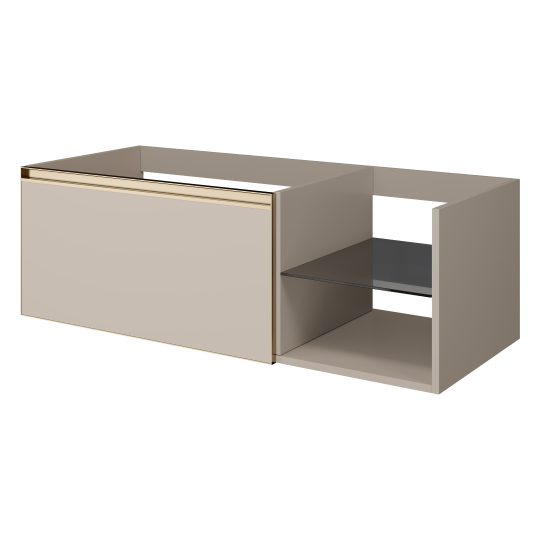 Тумба для раковины Armadi Art Quatro 790-M6-120, стеклянная полка справа, два блока (80+40) схема 7 Тумба для раковины Armadi Art Quatro 790-M6-120, стеклянная полка справа, два блока (80+40) схема 7