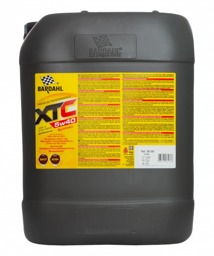 Bardahl XTS 5W-40, 20л