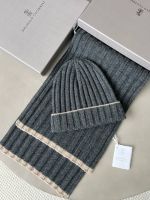 Комплект шапка шарф Brunello Cucinelli