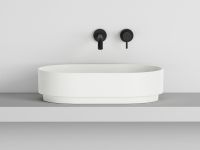 Накладная раковина Cielo Mare MRLAO овальная, 60х38х15 см схема 3