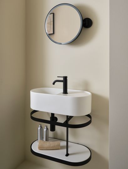 Стальной каркас для раковины Cielo Les Petites LPSTOR60 60х30х40 см схема 3