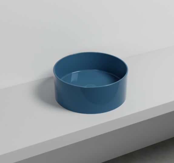 Раковина накладная Cielo Theo THLAT круглая, диаметр 40 см ФОТО