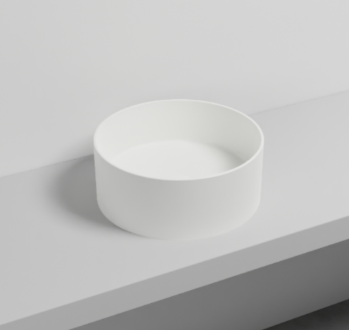 Раковина накладная Cielo Theo THLAT круглая, диаметр 40 см ФОТО