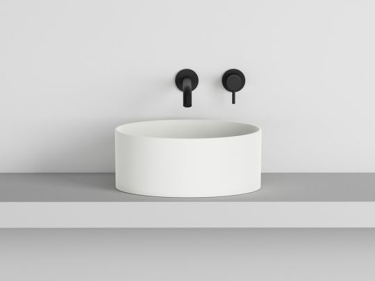 Раковина накладная Cielo Theo THLAT круглая, диаметр 40 см схема 3