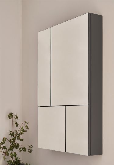 Зеркальный шкафчик Cielo Arcadia Alex SPALX 105х68х16,5 см схема 2