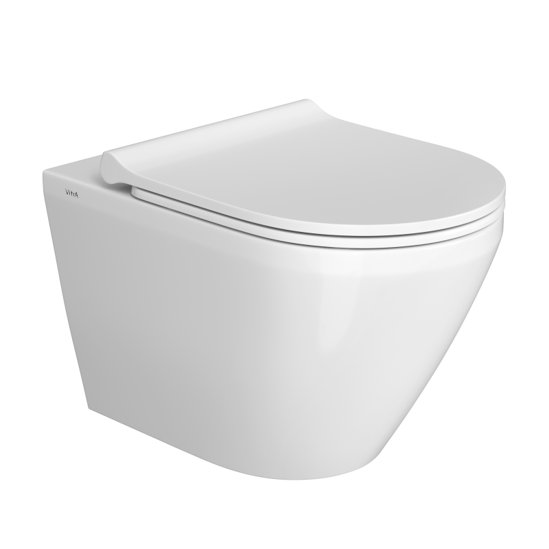 Подвесной унитаз VitrA Integra безободковый Rim-ex белый 7041B003-0075