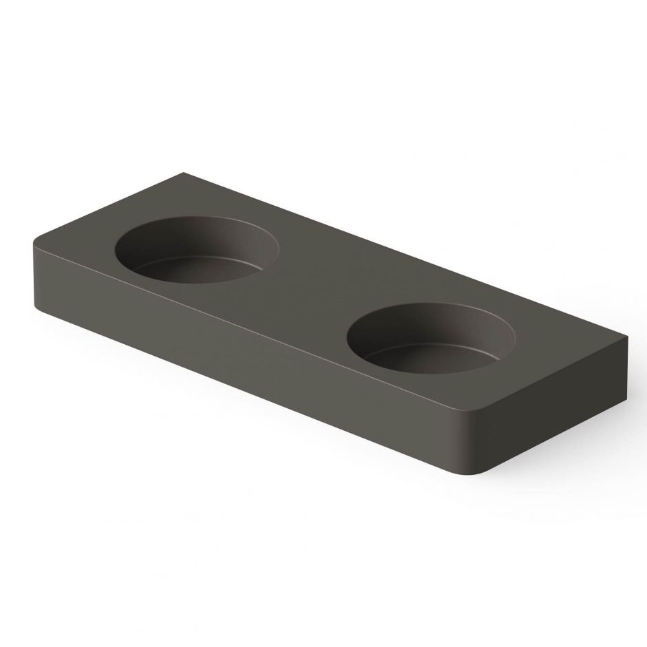 Изображение Раковина настольная Dea Design DD9081 1200 5 120x48xh14 см Graphite №5