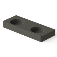 Раковина настольная Dea Design DD9081 1200 5 120x48xh14 см Graphite №5 схема 1 Раковина настольная Dea Design DD9081 1200 5 120x48xh14 см Graphite №5 схема 1