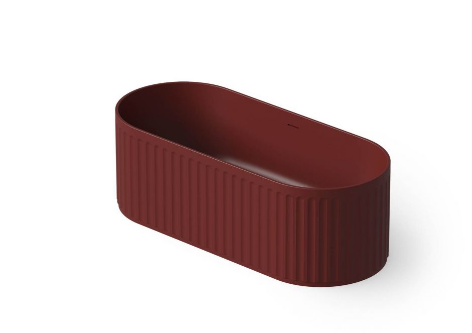 Изображение Ванна отдельностоящая Dea Design Stripes DD8804 1700 17 170x72xh56 см Red Wine №17