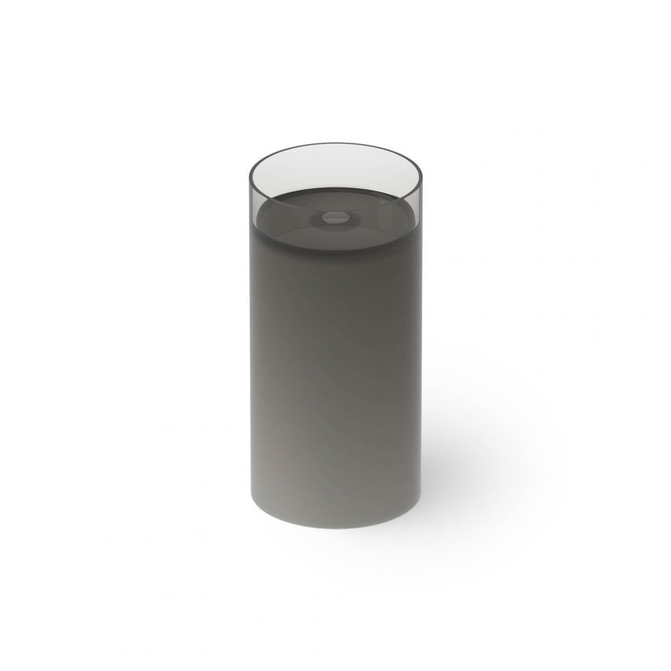 Раковина Dea Design DD2012 450 R4 45x45xh90 см напольная круглая Smoky Black R4