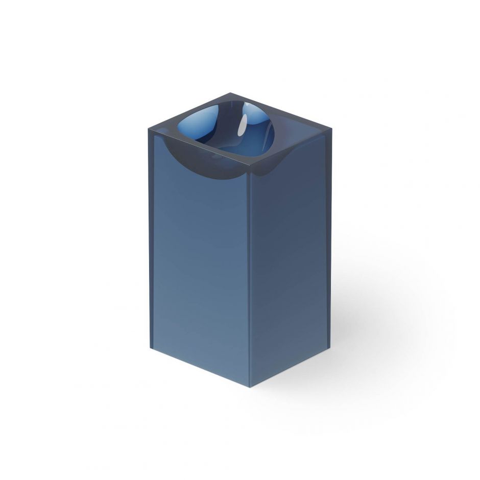 Изображение Раковина Dea Design DD2024 495 R7 49,5x45,5xh88 см квадраной формы напольная Royal Blue R7