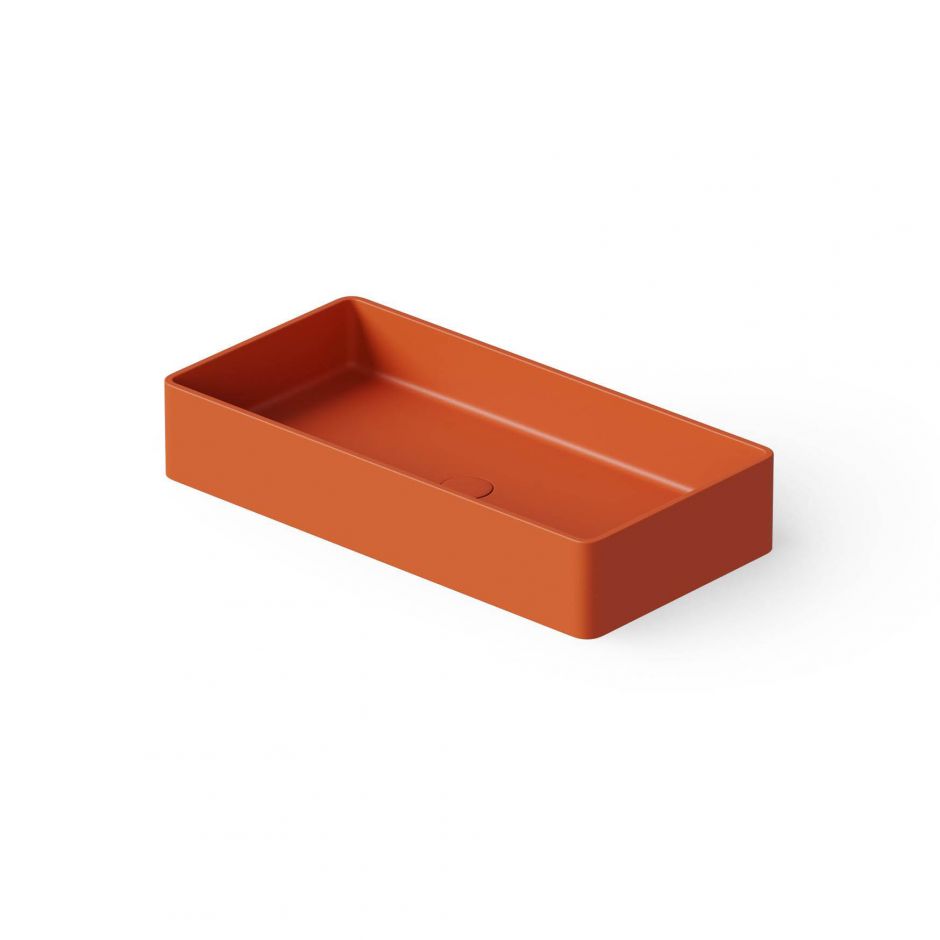 Изображение Раковина Dea Design DD9010 800 7 80x40xh14,5 см накладная настольная Orange №7