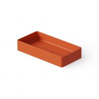 Раковина Dea Design DD9010 800 7 80x40xh14,5 см накладная настольная Orange №7 схема 1