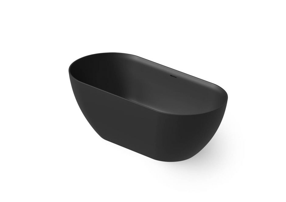 Ванна Dea Design Edge DD8919 1600 16 овальная слив по центру 160x75xh56 см Black №16