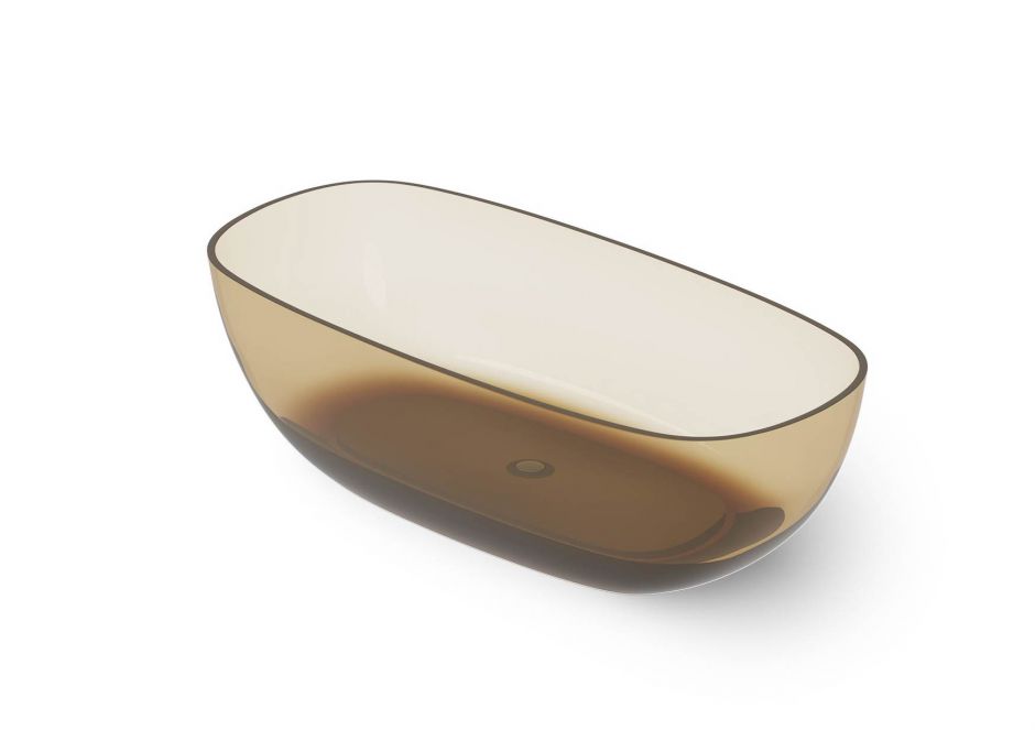 Ванна Dea Design Modern DD8666 1800 R6 180x85xh54 см слив по центру Classic Green R6