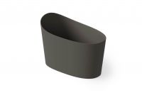 Ванна из искусственного камня Dea Design Single DD8700 1300 5 отдельностоящая 1300 130x70xh85 см Graphite №5 схема 1