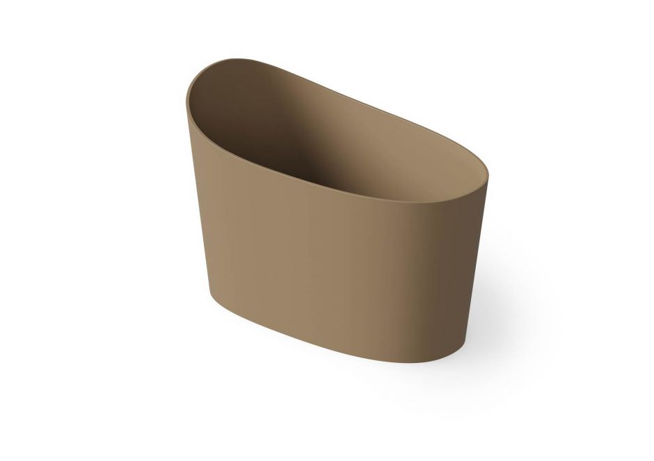 Ванна из искусственного камня Dea Design Single DD8700 1300 2 отдельностоящая 1300 130x70xh85 см Light Camel №2