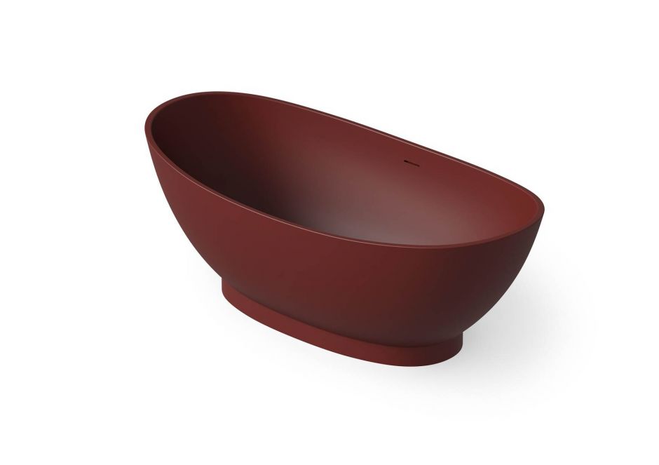 Изображение Ванна овальная Dea Design Elegant DD8620 1790 17 179x88xh64 см Red Wine №17