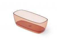 Ванна отдельностоящая Dea Design Soul DD8632 1700 R9 170x72xh56 см Brown Copper R9 схема 1