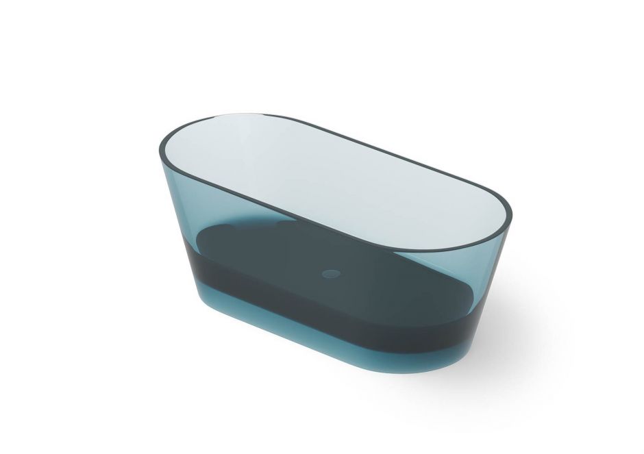 Ванна отдельностоящего монтажа Dea Design Shadow DD8606 1600 R11 160x70xh58 см Dark Blue R11