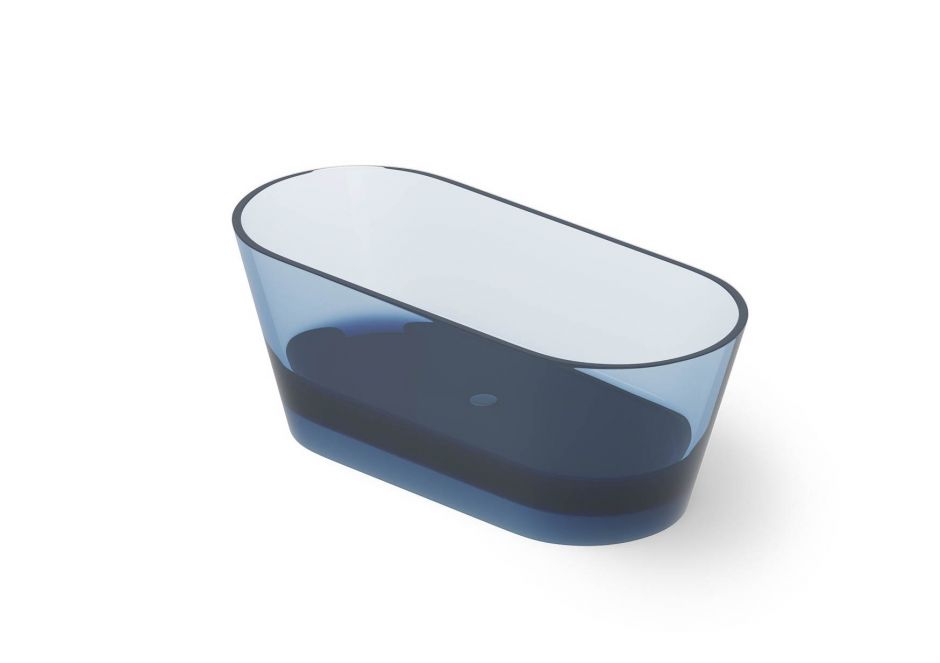 Изображение Ванна отдельностоящего монтажа Dea Design Shadow DD8606 1600 R7 160x70xh58 см Royal Blue R7