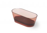 Ванна отдельностоящего монтажа Dea Design Shadow DD8606 1600 R5 160x70xh58 см Pomegranate R5 схема 1