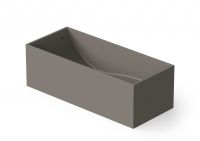 Отдельностоящая ванна Dea Design Modern DD8607 1580 3 прямоугольная 1580 158x68xh58 см Grey №3 схема 1
