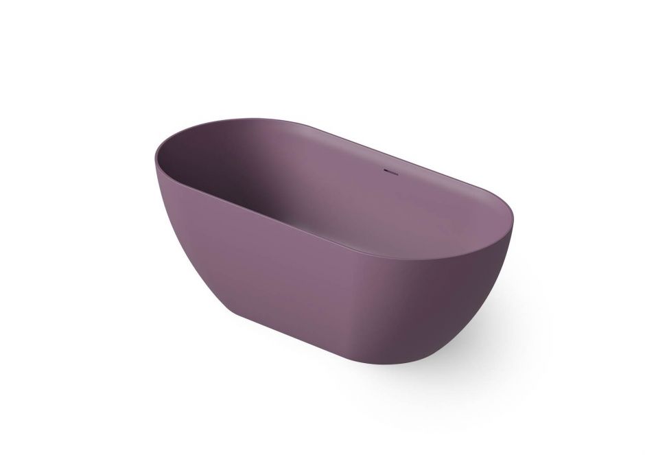 Изображение Ванна Dea Design Edge DD8919 1600 8 овальная слив по центру 160x75xh56 см Lavender №8