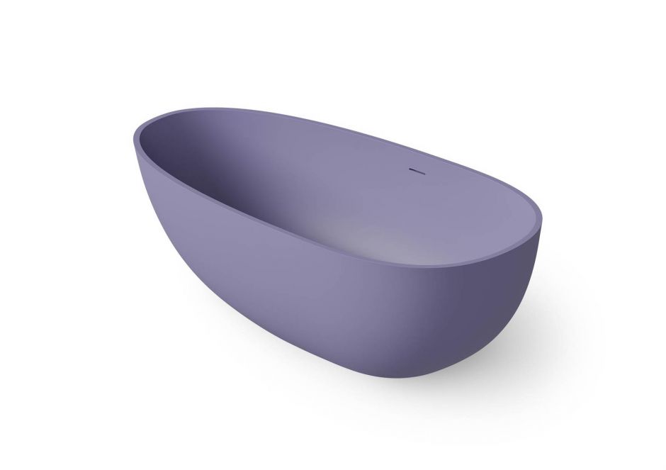 Ванна Dea Design Modern DD8608 1800 14 180х90хh57 см овальная слив в центре Lilac №14