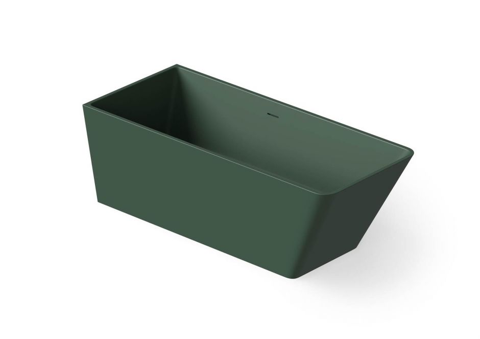 Ванна Dea Design Soul DD8605 1700 11 170x73xh60 см отдельностоящая прямоугольная Dark Green №11