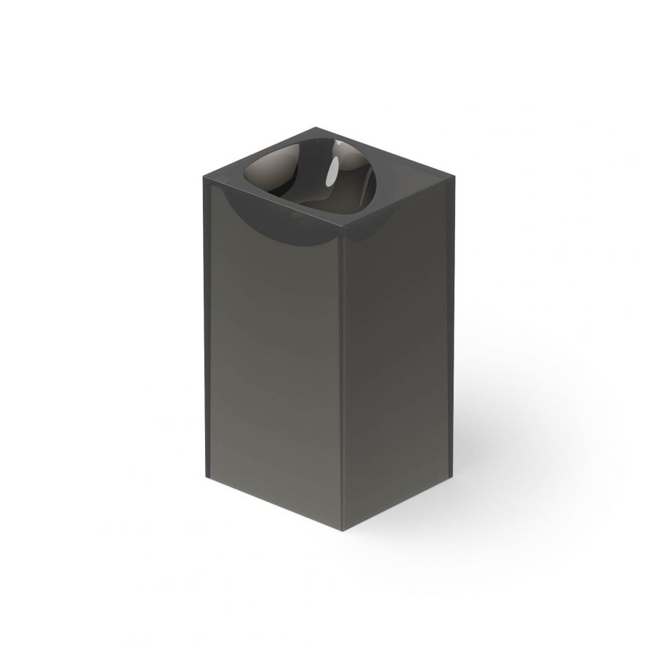 Раковина Dea Design DD2024 495 R4 49,5x45,5xh88 см квадраной формы напольная Smoky Black R4