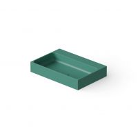 Раковина Dea Design DD9083 410 10 накладная 41x41xh10,5 см Green №10 схема 1