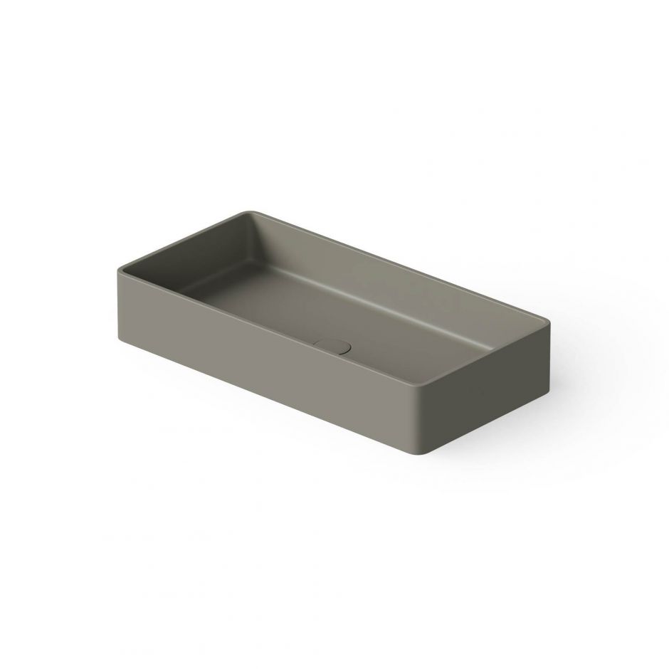 Изображение Раковина Dea Design DD9010 800 4 80x40xh14,5 см накладная настольная Light Grey №4