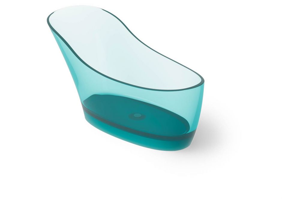 Изображение Ванна отдельностоящей установки Dea Design Elegant DD8613 1690 R8 169x75xh88 см Lake Water Blue R8