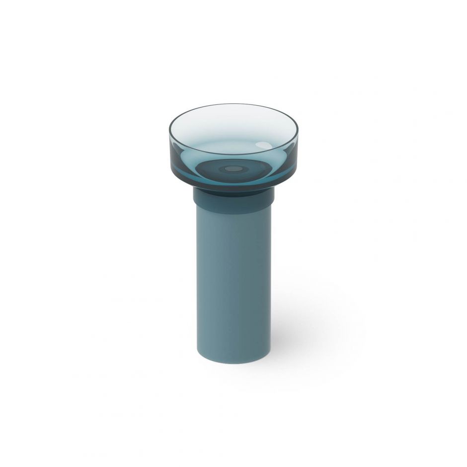 Изображение Напольный круглый умывальник Dea Design DD2023 480 R11 48x48xh90 см Dark Blue R11