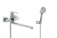 Смеситель для ванны с длинным поворотным изливом RUSH Luson (LU1630-51)