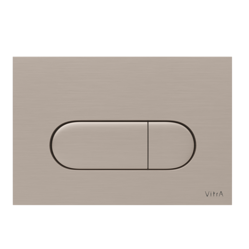 Кнопка смыва VitrA Root брашированный никель двойный смыв 740-2295