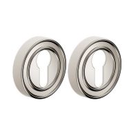 Накладка на замок с цилиндром DND BF10 Y (Martinelli) полированный никель