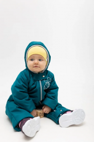 Универсальный однотонный комбинезон (029 морская волна) арт 11-113