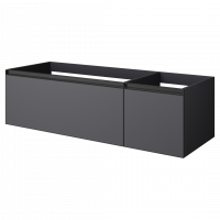 Тумба Armadi Art Quatro 790-M2-140, два блока (100+40), чаша слева схема 1