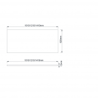 Столешница под тумбу Armadi Art Quatro 792-120 схема 5