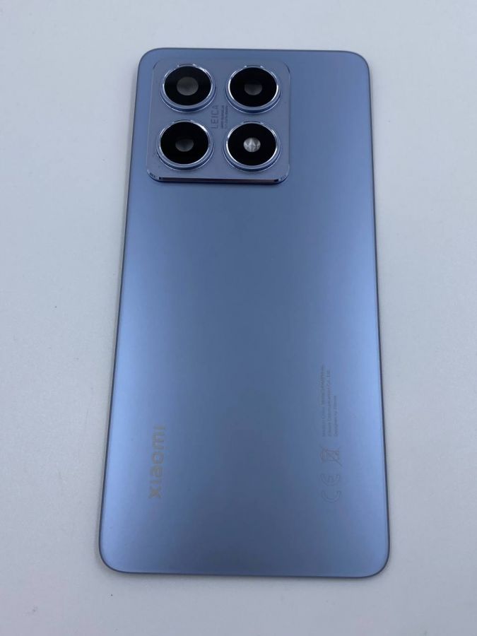 Xiaomi 14T задняя крышка оригинал с разбора голубая