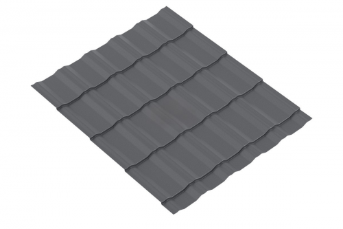 Металлочерепица Супер KRONA 0.5 MAT RAL 7024