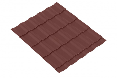 Металлочерепица Супер KRONA 0.5 MAT RAL 8017