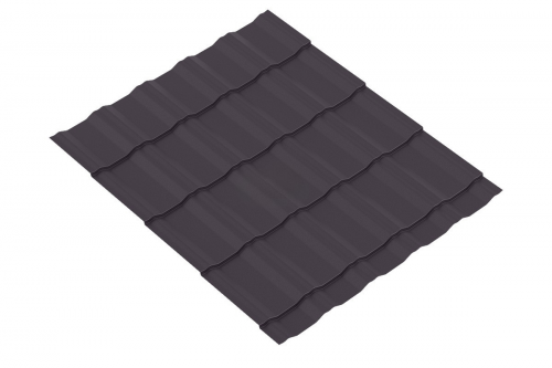 Металлочерепица Супер KRONA 0.5 MAT RAL 8019