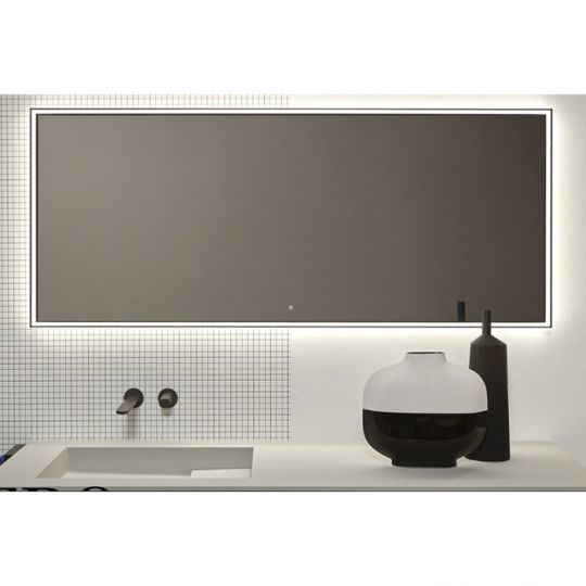 Зеркало Antonio Lupi Nastro NASTRO75W, с подсветкой и сенсорным управлением схема 3