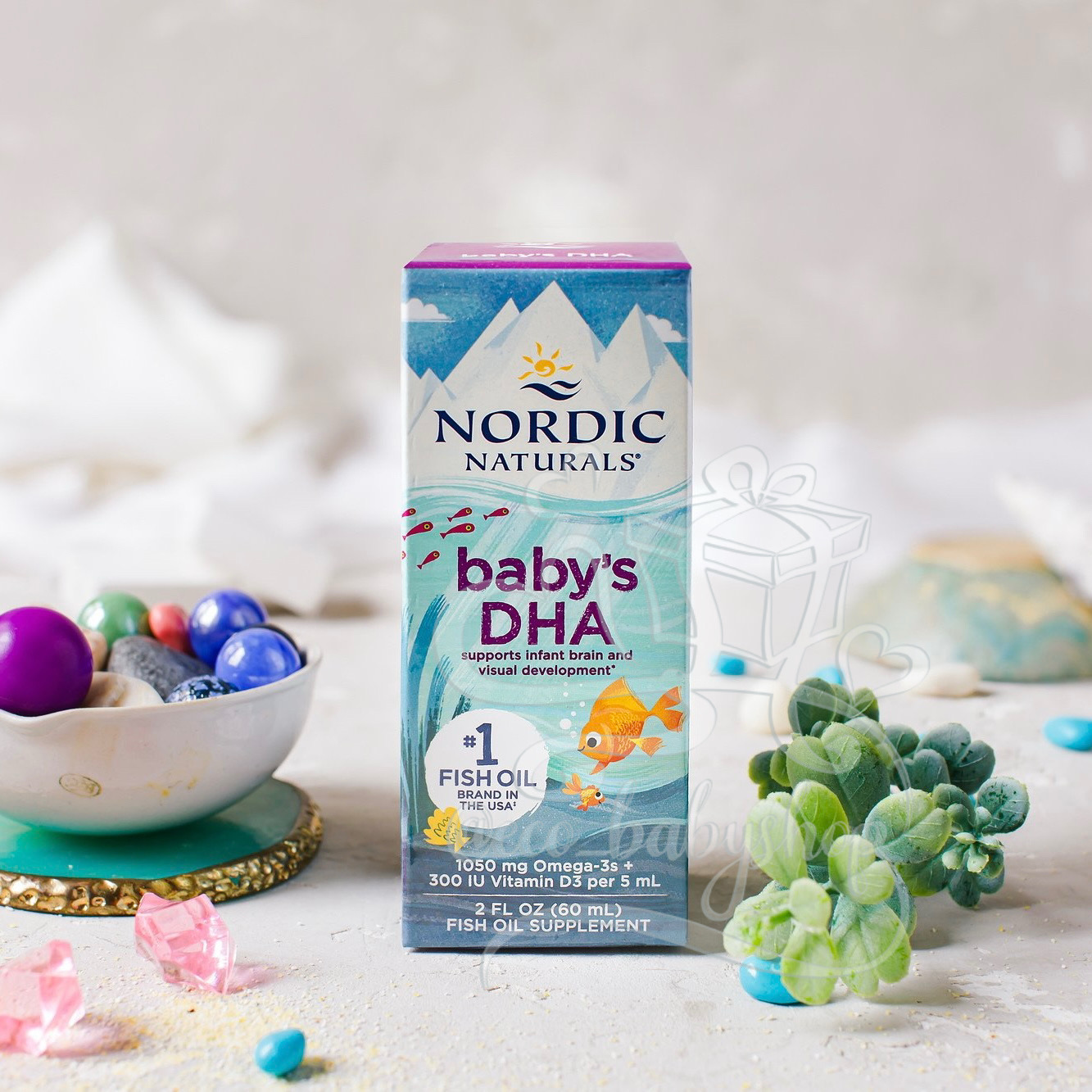Жидкая Омега-3 Nordic Naturals Baby’s DHA с Рождения