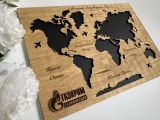 Карта мира корпоративный подарок